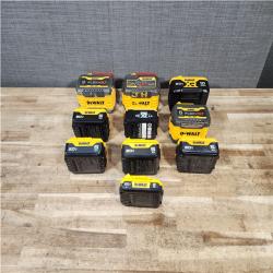 HOUSTON LOCATION - AS - IS DEWALT BATTERY PACK QTY - 10