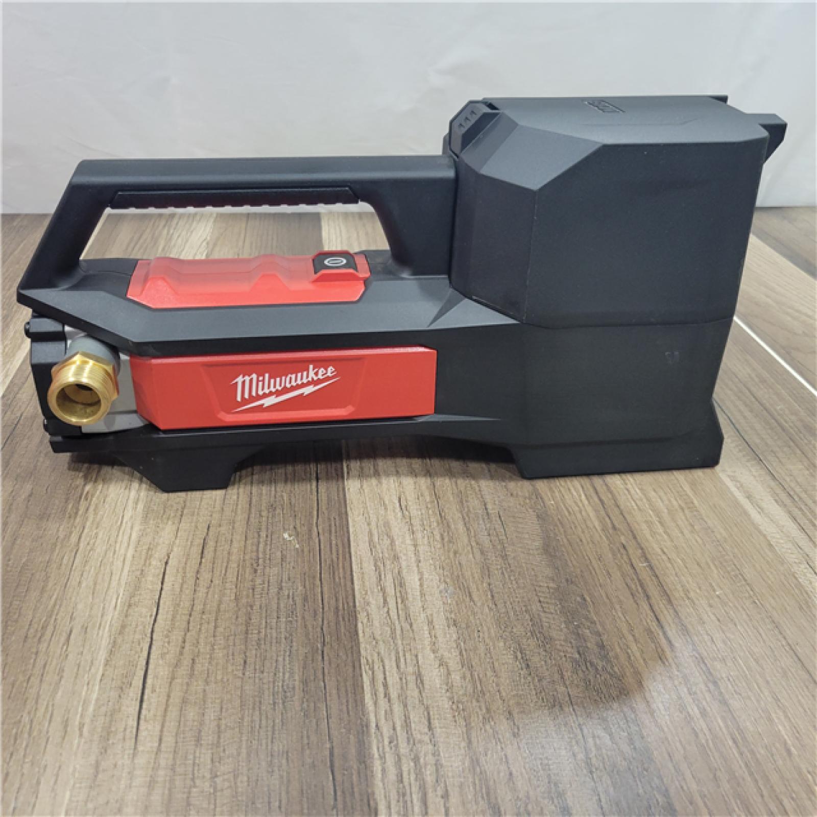 AS-IS Milwaukee M18 18-Volt 1/4 HP Lithium-Ion Cordless Transfer Pump (Tool Only)