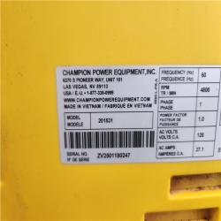 Phoenix Champion Power Equipment 4500/3250-Watt Recoil Start Gasoline/Propane Powered Dual Fuel Inverter Generator with Quiet Technology and CO Shield