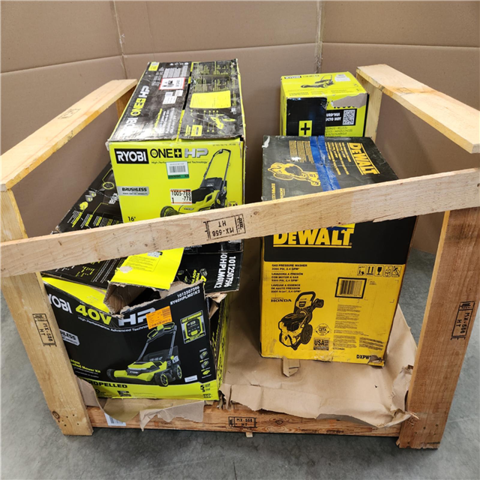 CALIFORNIA  AS-IS OUTDOOR POWER EQUIPMENT