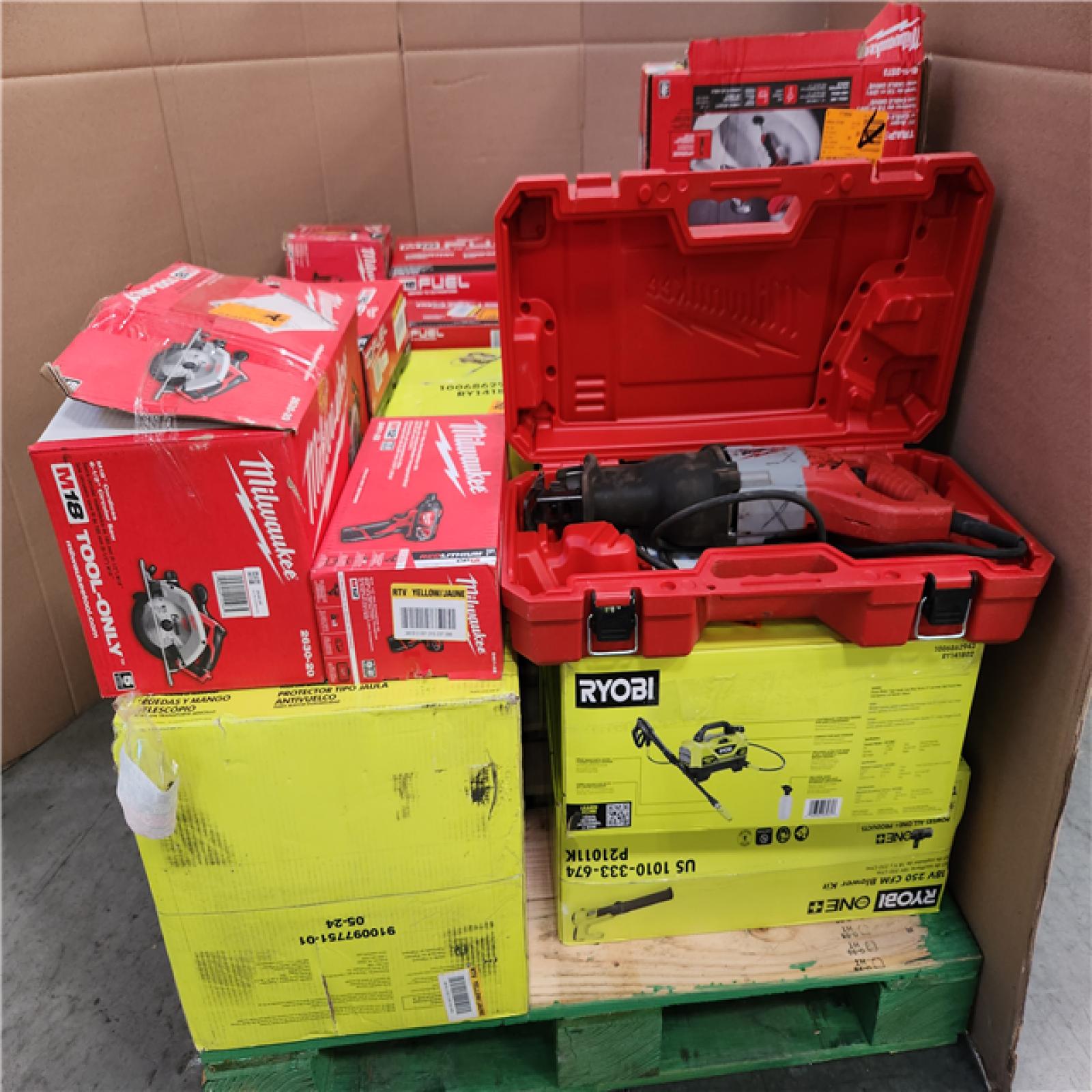 CALIFORNIA AS-IS TOOL PALLET