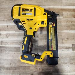 HOUSTON LOCATION - AS-IS DEWALT 20V MAX XR Lithium-Ion Electric Cordless 18-Gauge Brad Nailer (Tool Only)