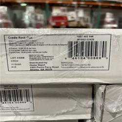 DALLAS LOCATION- Home Decorators Collection Cradle Rock Oak 12 mm T x 8 in. W Waterproof Laminate Wood Flooring (15.9 sqft/case) PALLET-(27 CASES)