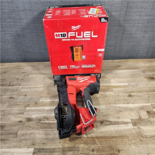 HOUSTON LOCATION - AS-IS Milwaukee M18 FUEL Coil Roofing Nailer (TOOL ONLY)