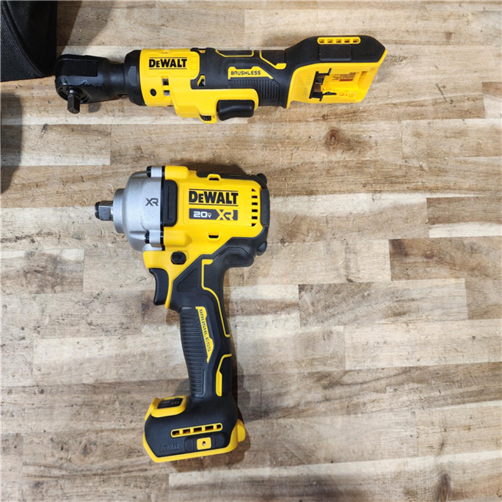 HOUSTON LOCATION - AS-IS (APPEARS LIKE NEW) DEWALT 20V Lithium-Ion Cordless 2-Tool Combo Kit