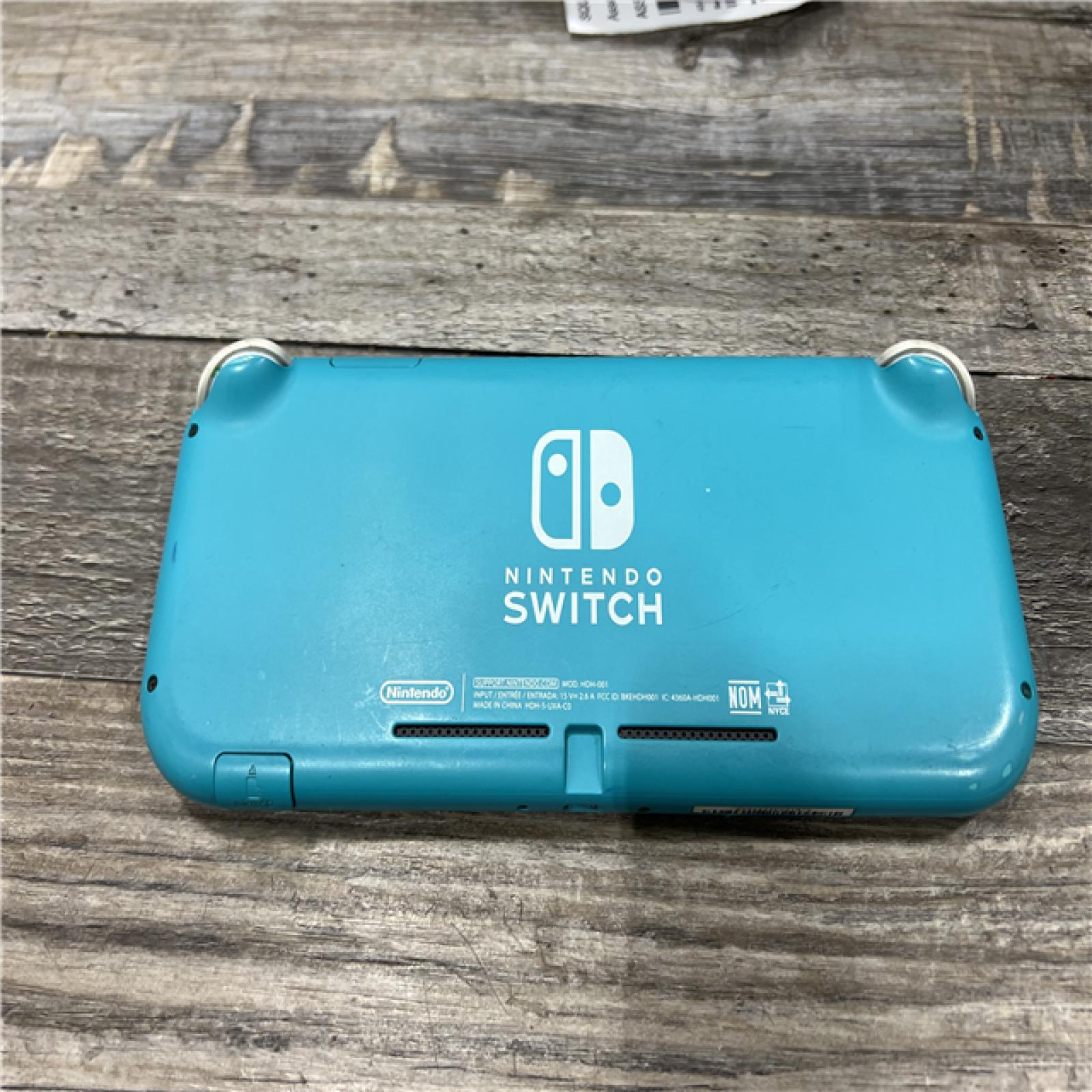 AS-IS Nintendo Switch Lite Hand-Held Gaming Console - Turquoise (HDH-001)