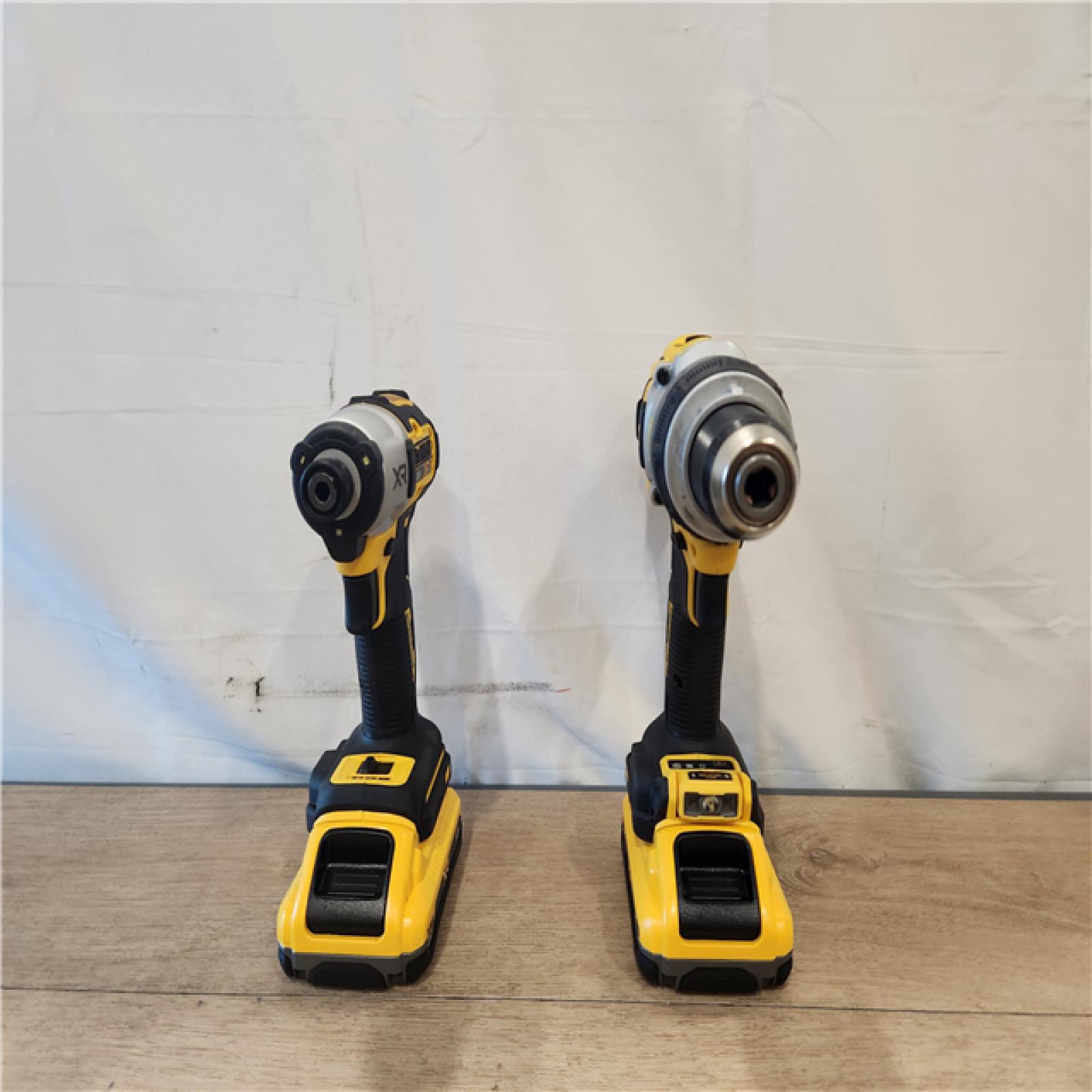 AS-IS- DEWALT 20V MAX Lithium-Ion Cordless 2-Tool Combo Kit