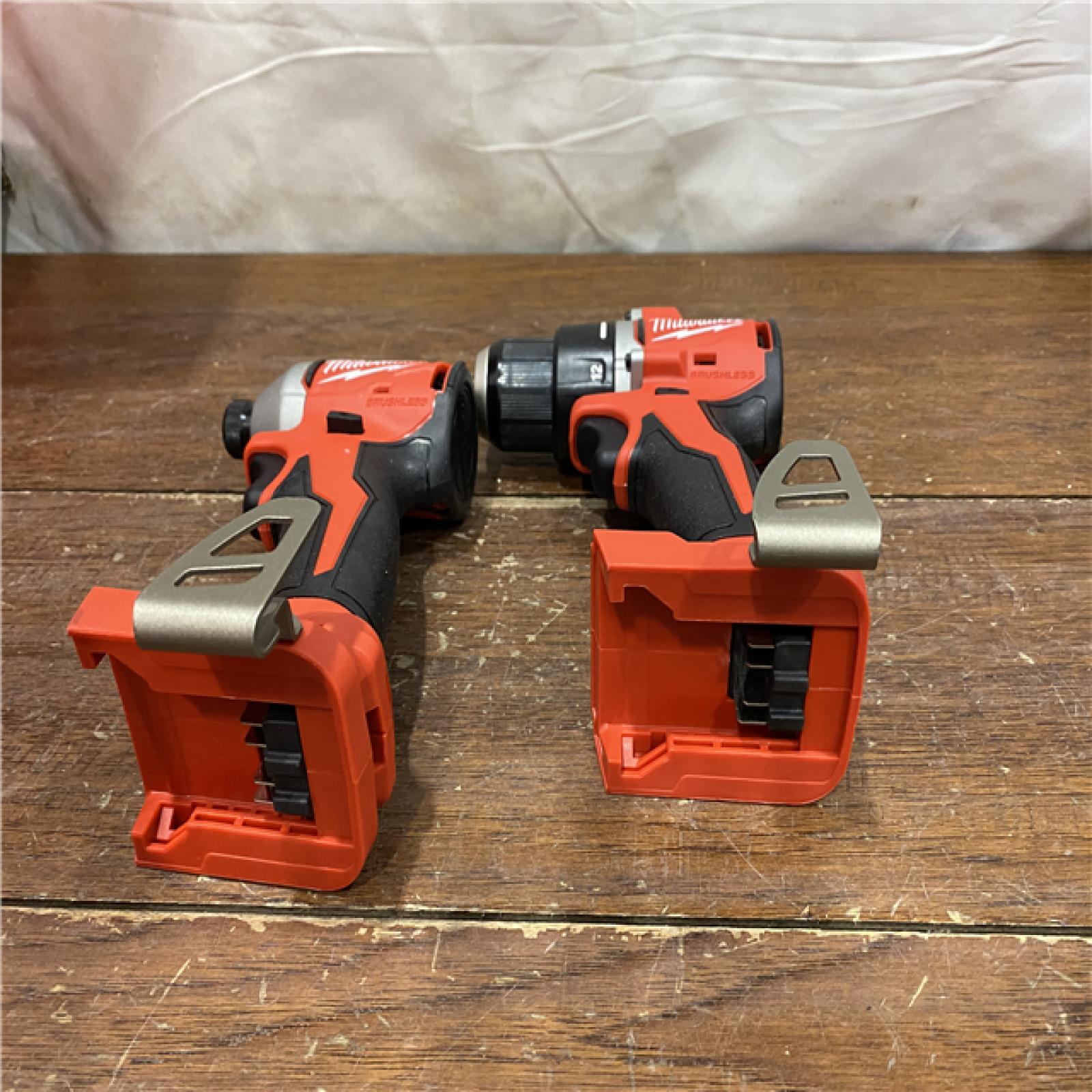 AS-IS Milwaukee M18 Compact Brushless 2-Tool Combo Kit