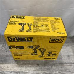 NEW - DEWALT 20V MAX Cordless Drill/Impact 2 Tool Combo Kit