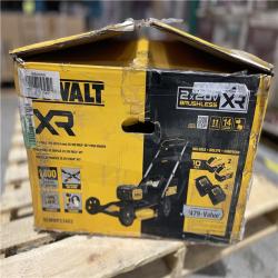 Dallas Location - As-Is DEWALT 2x20V MAX 21 in.Lawn Mower Kit with (2) 10 Ah Batteries and Chargers