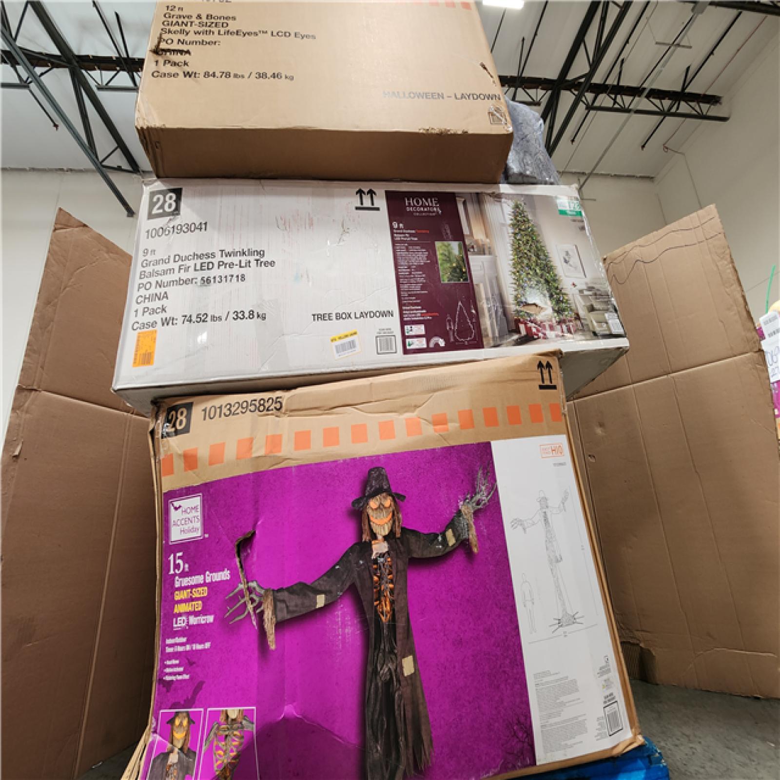 California AS-IS Holiday Pallet