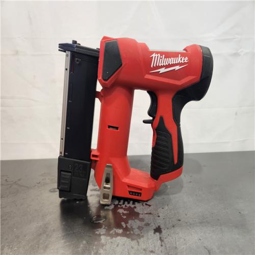 AS-IS- Milwaukee 12-Volt 23-Gauge Lithium-Ion Cordless Pin Nailer (Tool-Only)