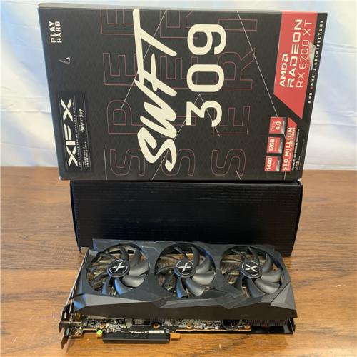 AS-IS XFX - Speedster SWFT309 AMD Radeon RX 6700 XT 12GB GDDR6 PCI Express 4.0 Gaming Graphics Card - Black