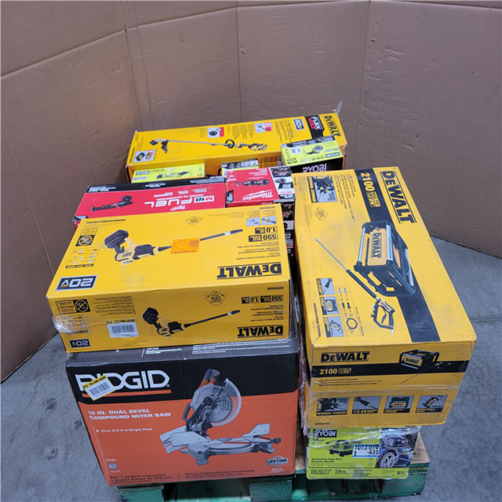 CALIFORNIA AS-IS TOOL PALLET