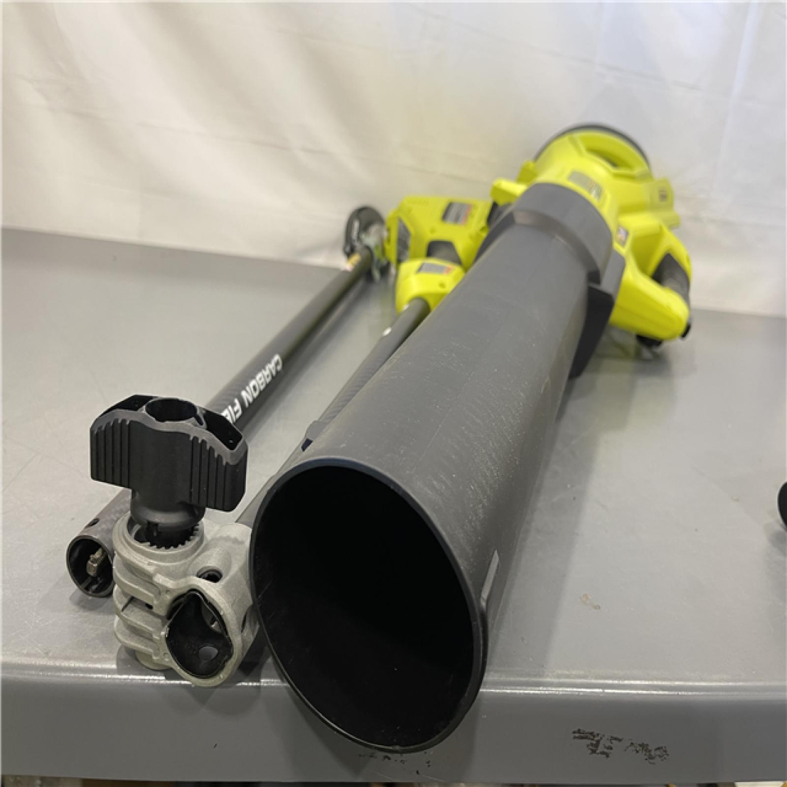 AS-IS - 40V HP Brushless 650 CFM 160 MPH Cordless Leaf Blower and Carbon Fiber String Trimmer with 4Ah Battery and Charger