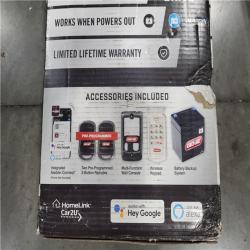 CALIFORNIA AS-IS LIKE NEW GENIE SCREW DRIVE GARAGE DOOR OPENER