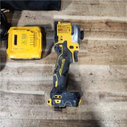 HOUSTON LOCATION - AS - IS DEWALT ATOMIC 20V MAX Cordless Brushless Compact 1/4 in. Impact Driver COMBO KIT