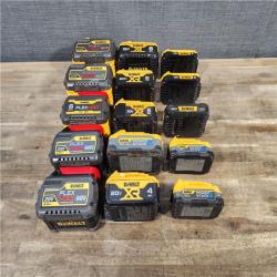HOUSTON LOCATION - AS-IS DEWALT BATTERY PACK QTY - 15