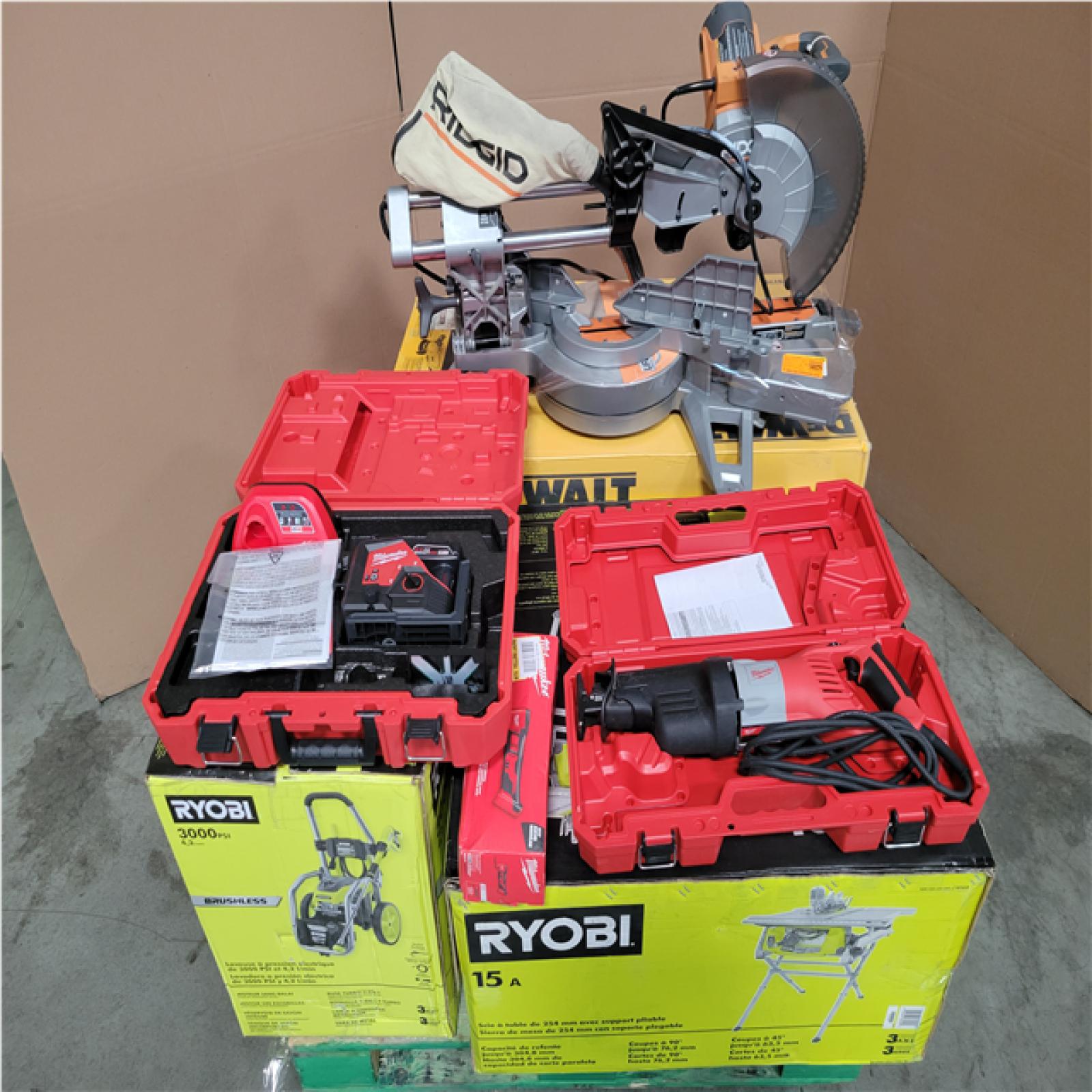CALIFORNIA AS-IS TOOL PALLET