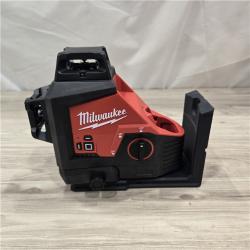 AS-IS Milwaukee-3632-21 M12 Green Beam Laser 360° 3-Plane Kit