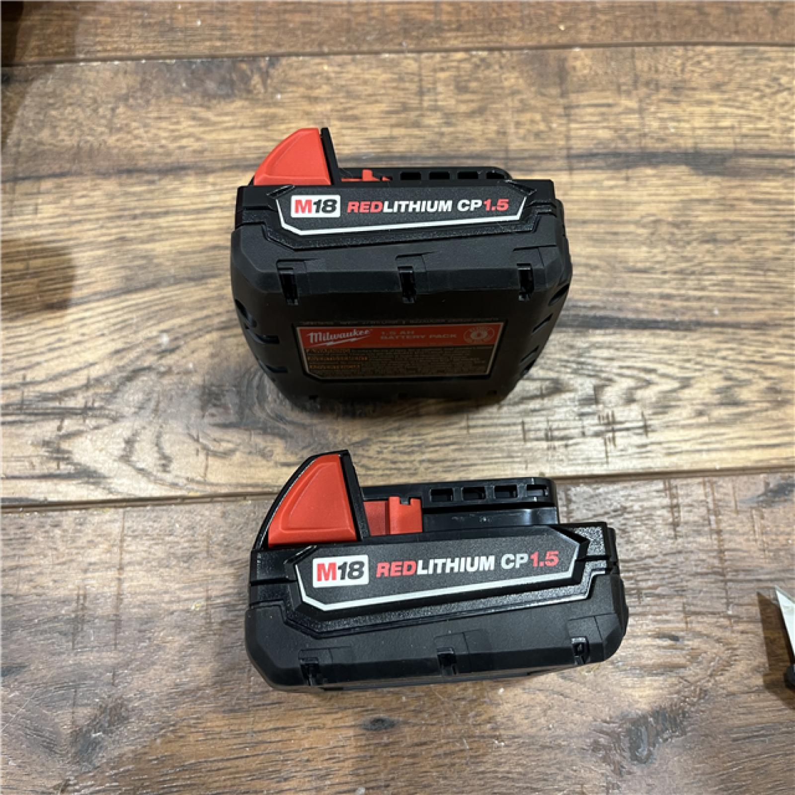 AS-IS Milwaukee M18 18V Cordless Brushed 2 Tool Drill/Driver and Impact Driver Kit