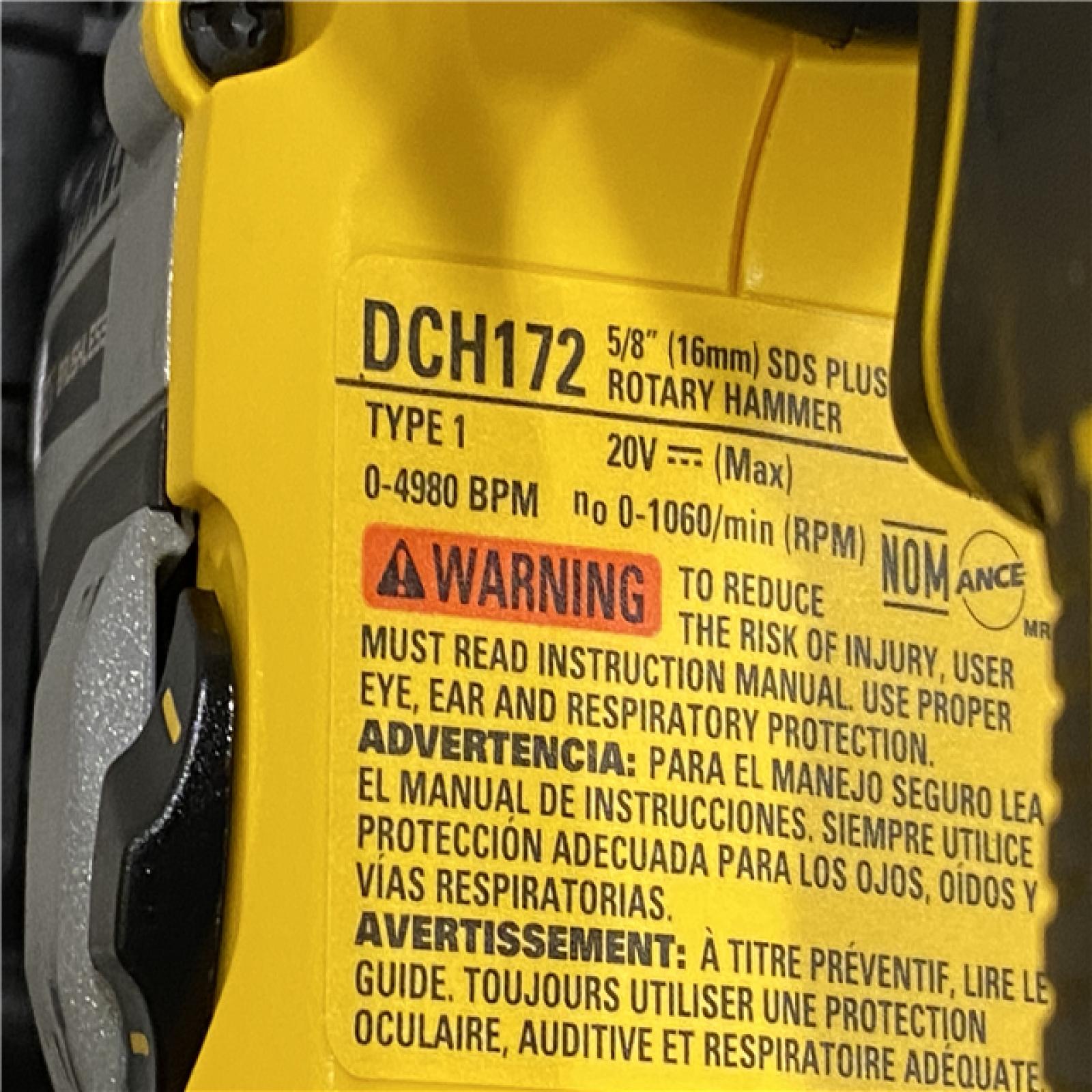 AS-IS DEWALT ATOMIC 20V MAX Cordless Brushless Ultra-Compact 5/8 in. SDS Plus Hammer Drill (Tool Only)