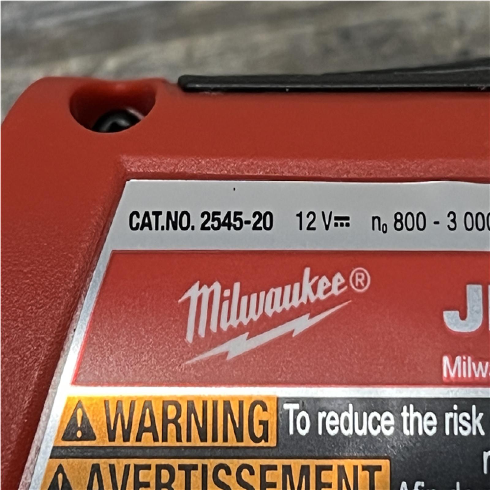 AS-IS Milwaukee 12V Fuel Lithium-Ion Cordless Jig Saw (Tool-Only)