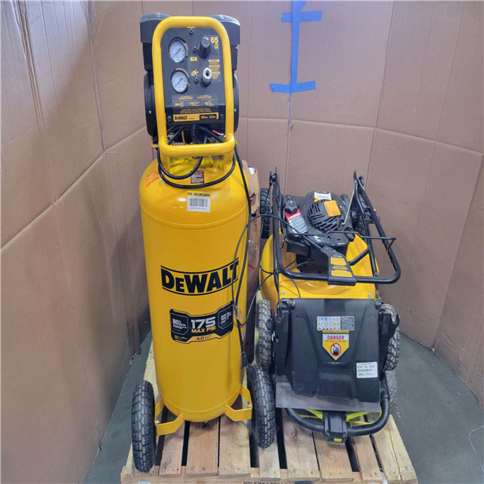 CALIFORNIA AS-IS OUTDOOR POWER EQUIPMENT