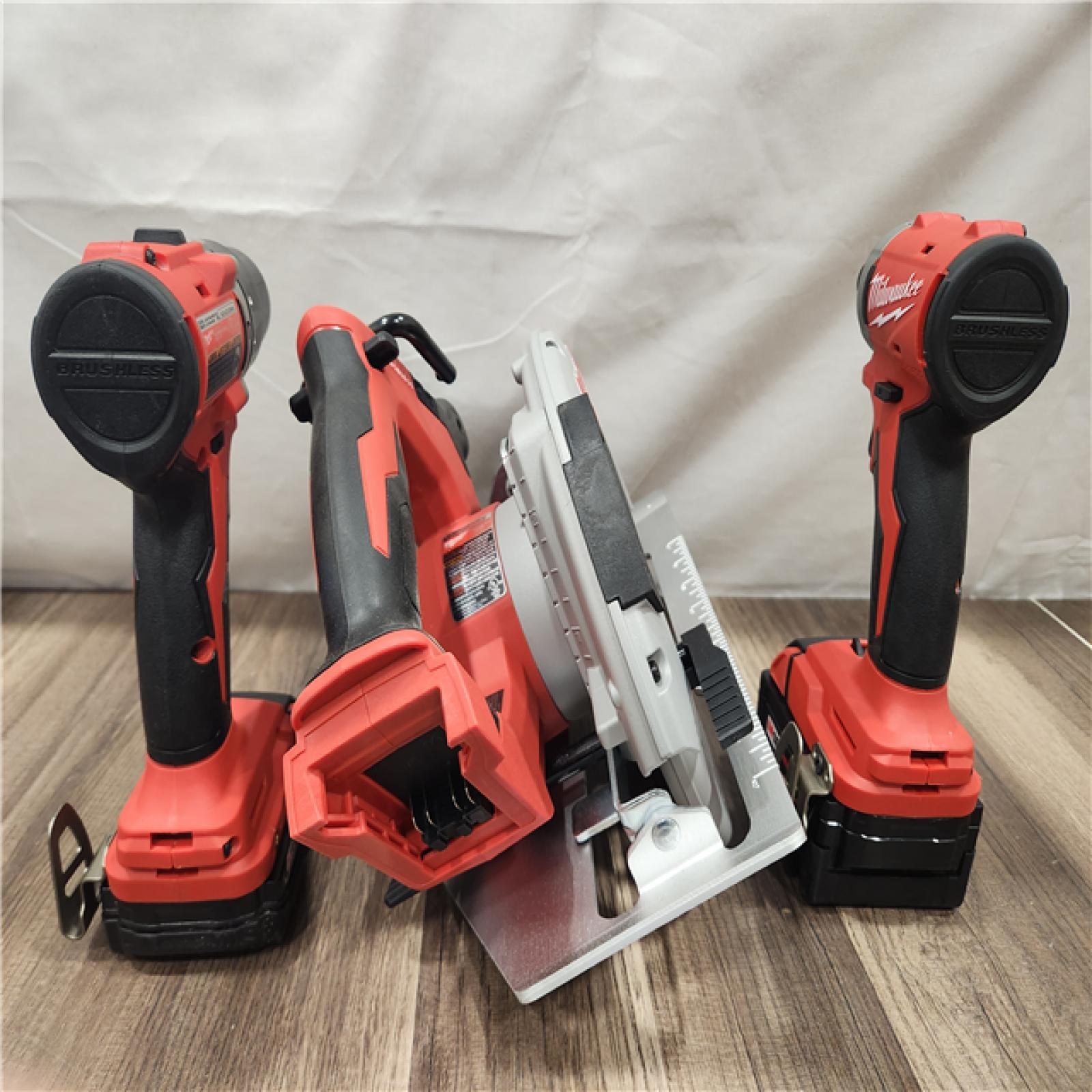AS-IS- Milwaukee M18 4-Tool Combo Kit