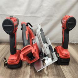 AS-IS- Milwaukee M18 4-Tool Combo Kit