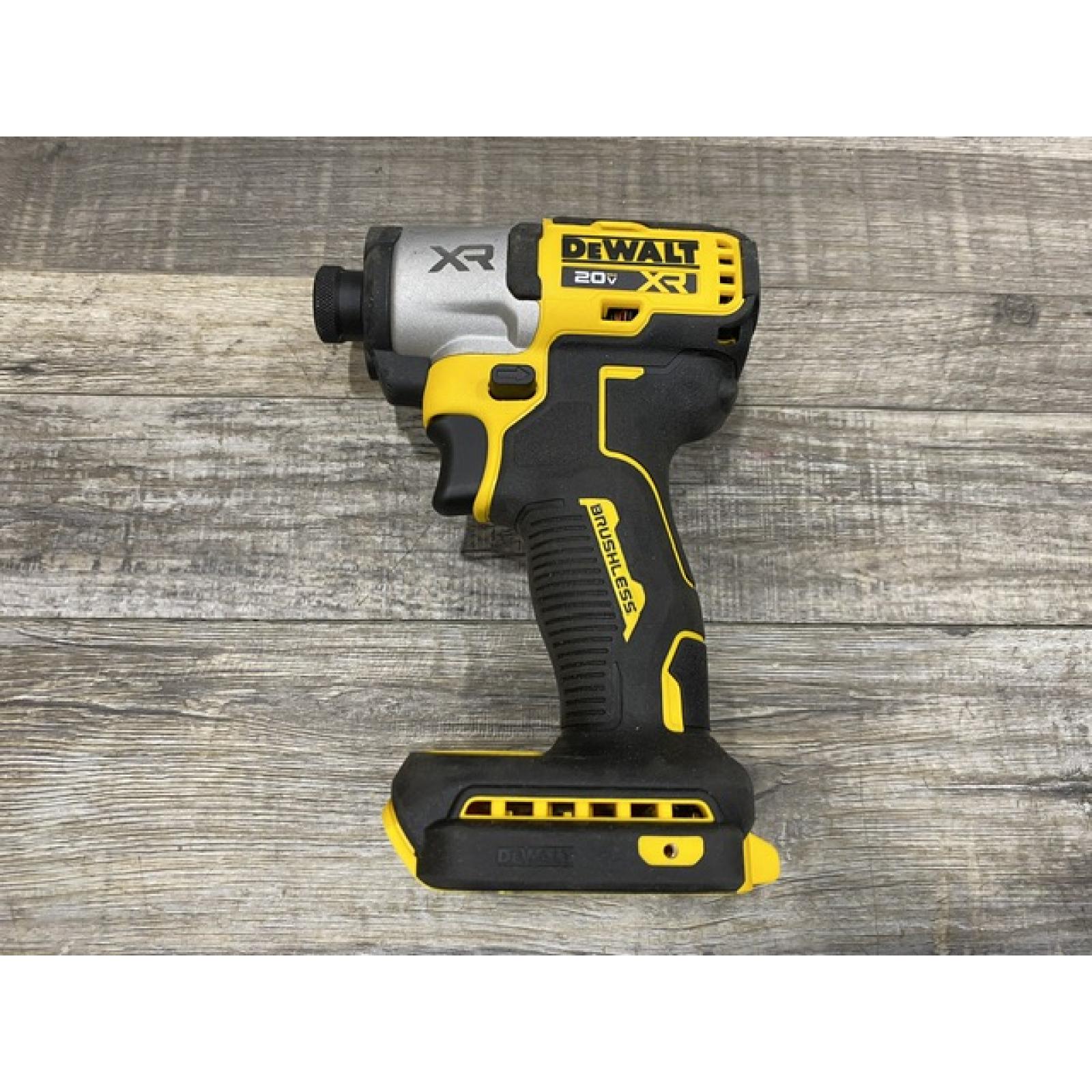 AS-IS DEWALT 20-Volt Maximum XR Lithium-Ion Cordless Brushless 1/4 in. 3-Speed Impact Driver Kit