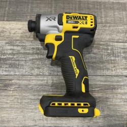 AS-IS DEWALT 20-Volt Maximum XR Lithium-Ion Cordless Brushless 1/4 in. 3-Speed Impact Driver Kit