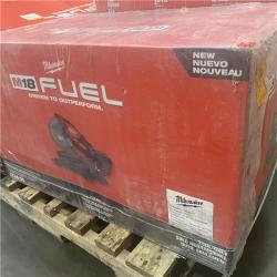 NEW- Milwaukee M18 FUEL Brushless Cordless 10 in. Dual Bevel Sliding Compound Miter Saw (Tool-Only)