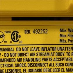 AS-IS DEWALT 20V MAX Cordless Electric Portable Inflator (Tool Only)