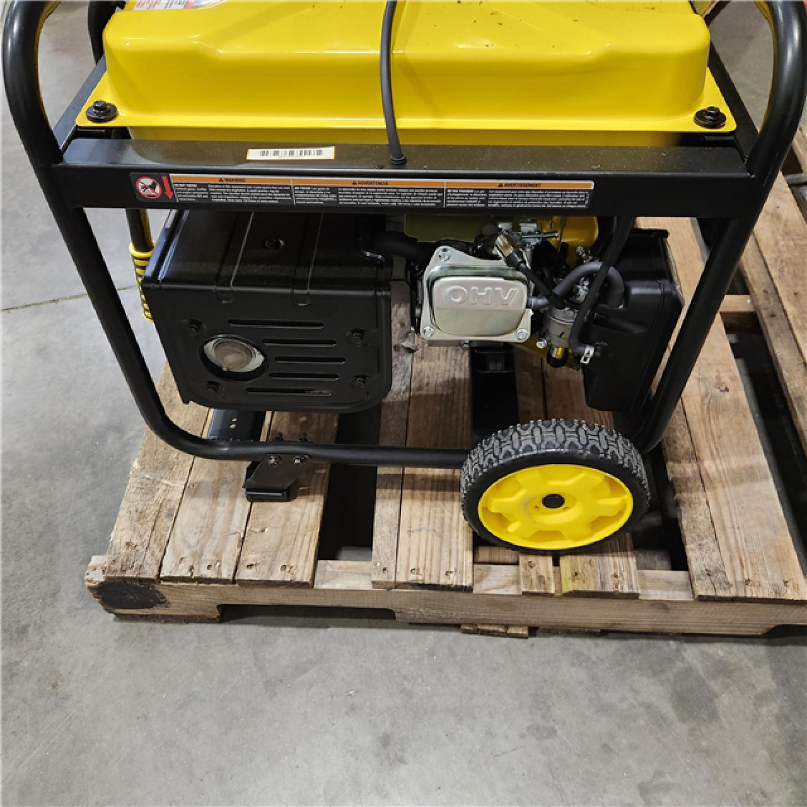 Dallas Location - As-Is Champion 201279 5300W Dual Fuel Generator