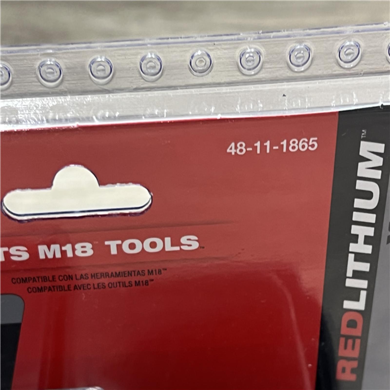 NEW Milwaukee Tool M18 Redlithium High Output Xc6.0 Battery Pack