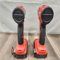 AS-IS- Milwaukee M18 Compact Brushless 2-Tool Combo Kit