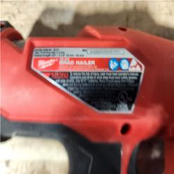 HOUSTON LOCATION - AS - IS Milwaukee FUEL 18-Volt Lithium-Ion Brushless Cordless Gen II 18-Gauge Brad Nailer (Tool-Only)