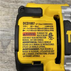 AS-IS DEWALT 20V XR Lithium-Ion Cordless Hammer Drill Kit