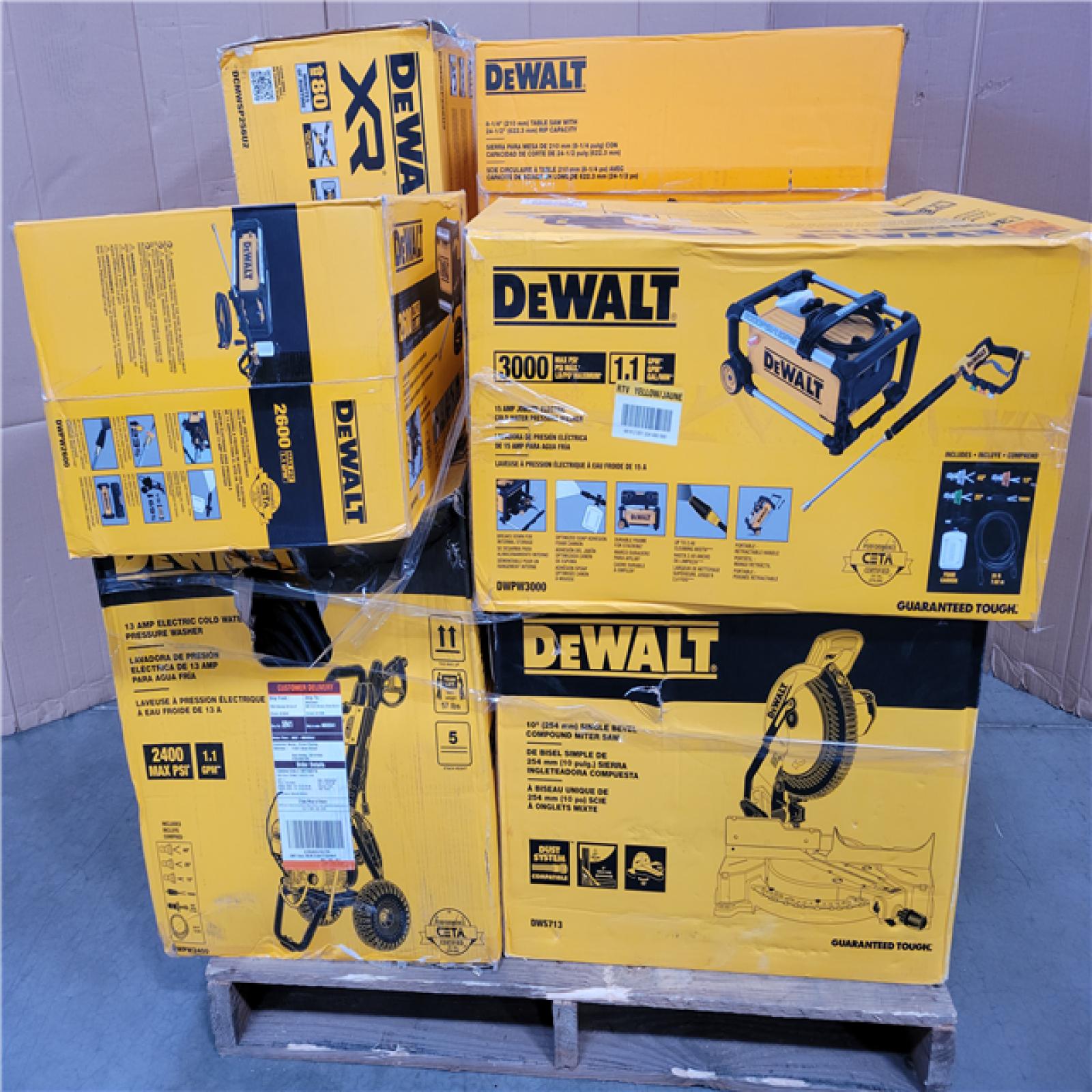 CALIFORNIA AS-IS TOOL PALLET