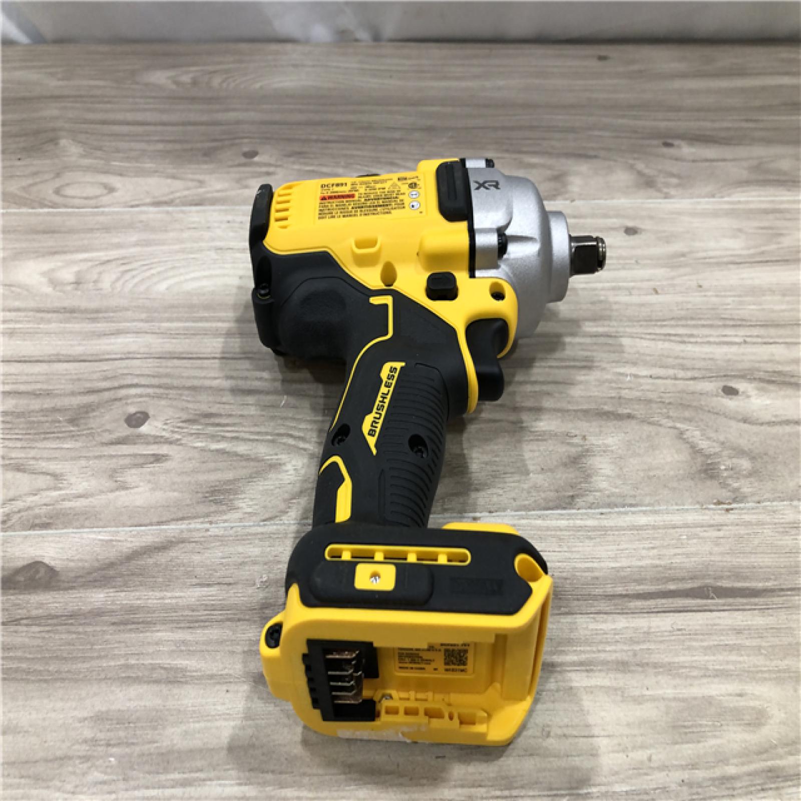AS-IS DeWalt 20V MAX 1/2 in. Cordless Mid-Range Impact Wrench (Tool-Only)