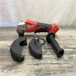 AS-IS Milwaukee 18V Lithium-Ion Brushless Cordless 4-1/2 in./5 in. Grinder w/Paddle Switch (Tool-Only)
