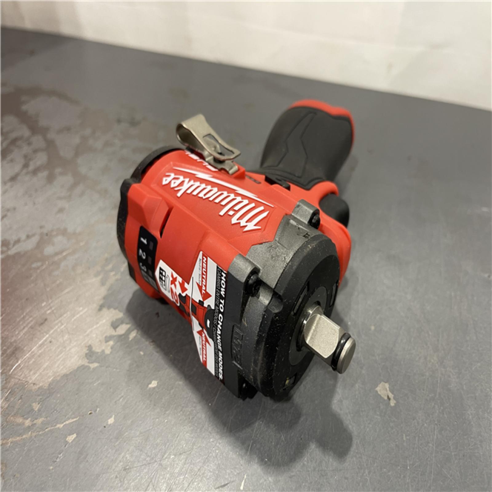 AS-IS - Milwaukee M12 FUEL 12V Lithium-Ion Brushless Cordless Stubby 1/2 in. Impact Wrench