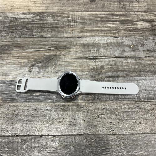 AS-IS Samsung Galaxy Watch 4 Classic BT 46mm Smartwatch - Silver