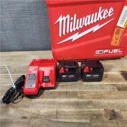 HOUSTON LOCATION - AS-IS MILWAUKEE FUEL 18V Lithium-Ion Brushless Cordless Hammer Drill and Impact Driver Combo Kit (2-Tool) with 2 Batteries