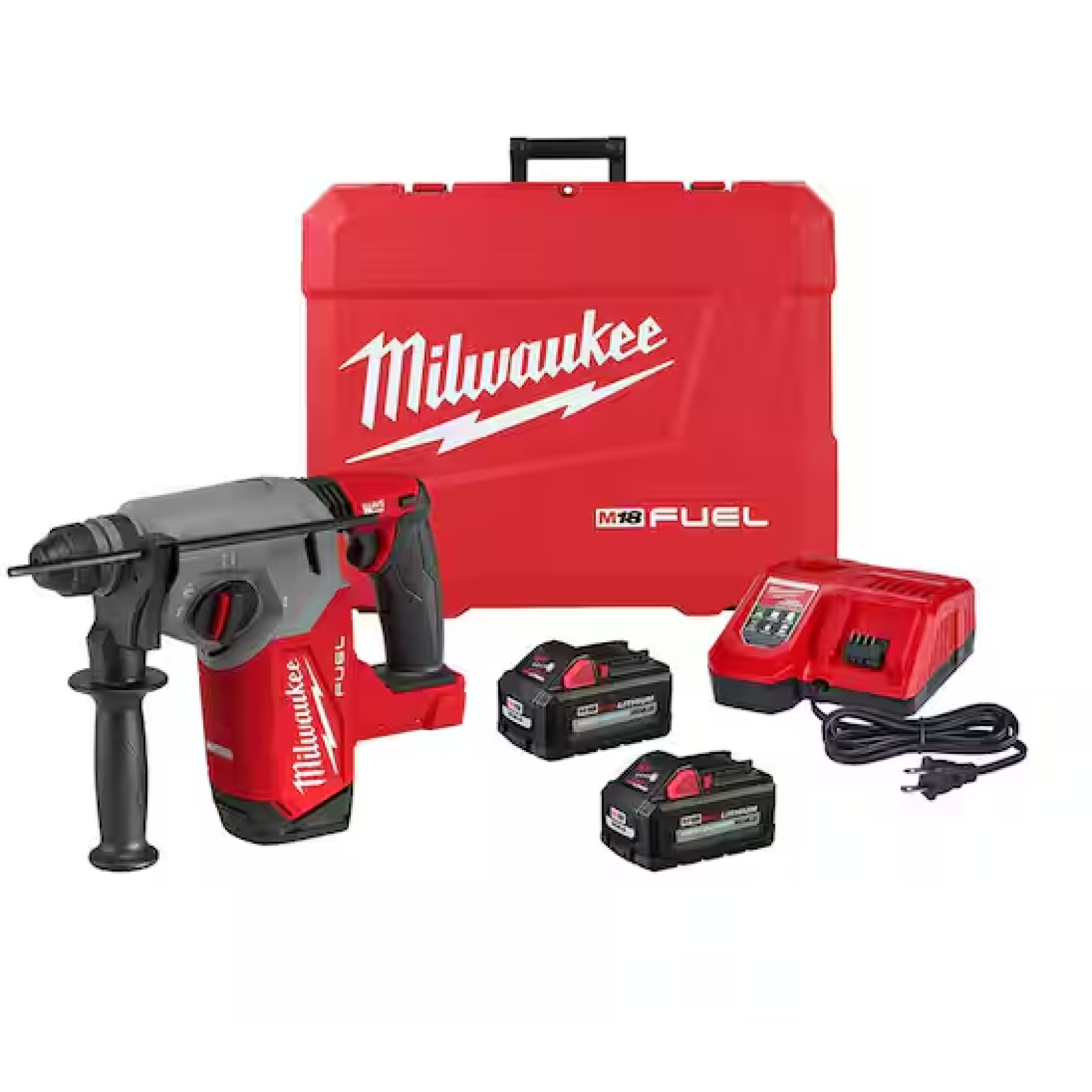 DALLAS LOCATION- NEW!- Milwaukee M18 FUEL 18V 1 in. Cordless SDS-Plus Rotary Hammer Kit