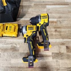 HOUSTON LOCATION - AS - IS DEWALT ATOMIC 20-Volt MAX Lithium-Ion Cordless Combo Kit