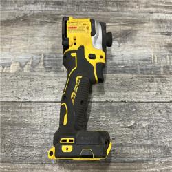 AS-IS DEWALT ATOMIC 20V MAX Lithium-Ion Cordless 1/4 in. Brushless Impact Driver Kit