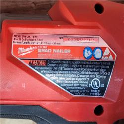 HOUSTON LOCATION - AS-IS Milwaukee FUEL 18-Volt Lithium-Ion Brushless Cordless Gen II 18-Gauge Brad Nailer (Tool-Only)