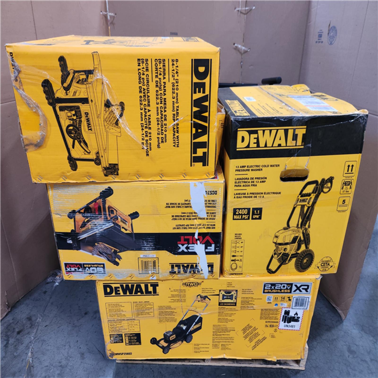 CALIFORNIA AS-IS TOOL PALLET